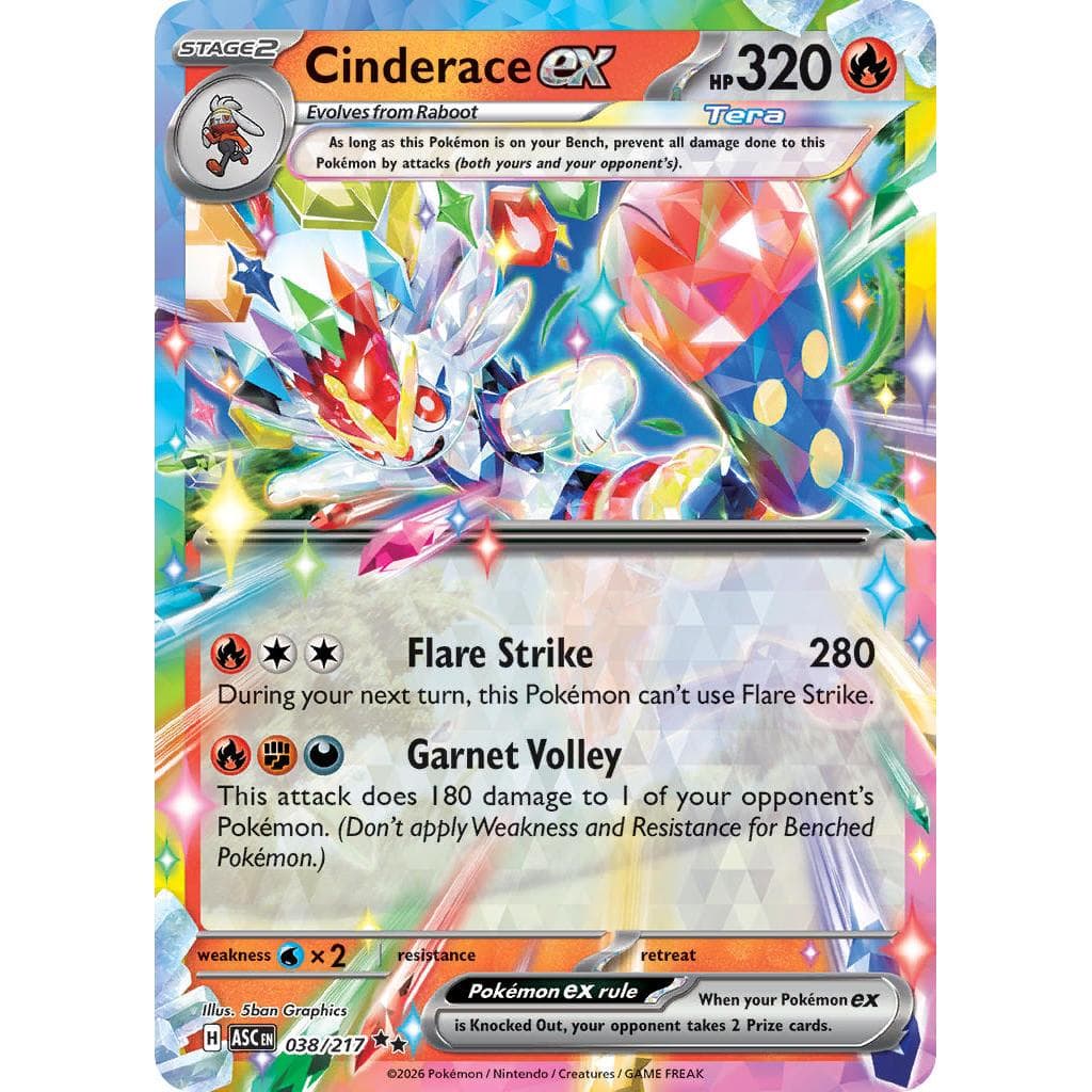 Ascended Heroes Single Card (Cinderace)