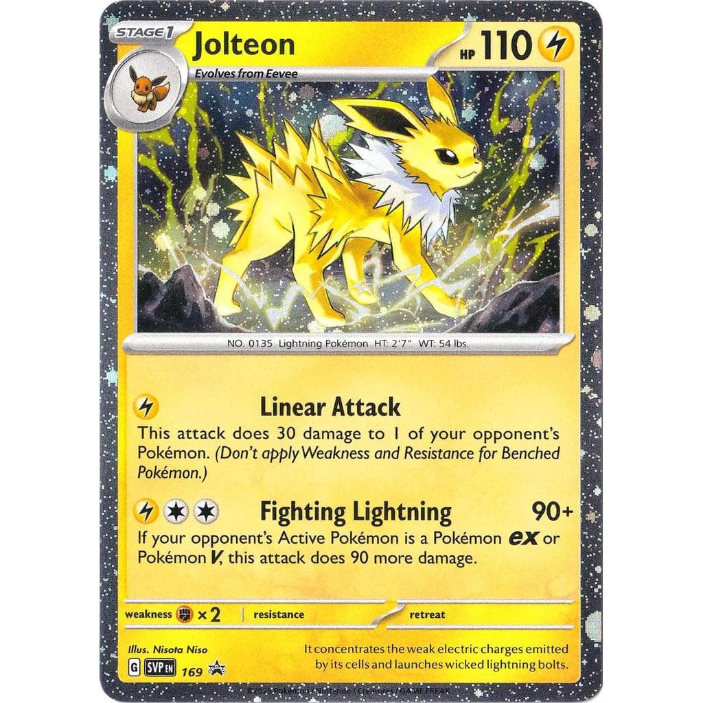 Prismatic Evolutions Single Card (Jolteon)