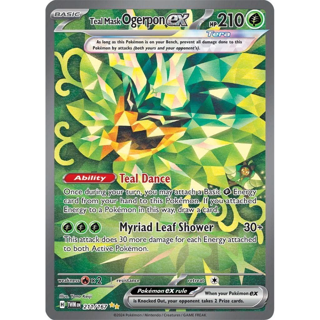 Twilight Masquerade Single Card (Ogerpon)