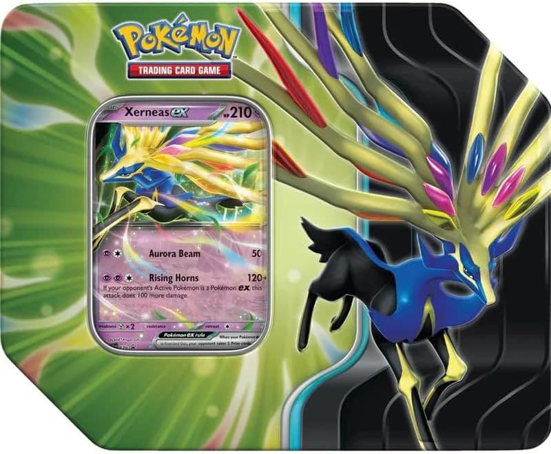 Azure Legends Collector's Tin Box Kyogre ex USA version, inneholder 5 Packs