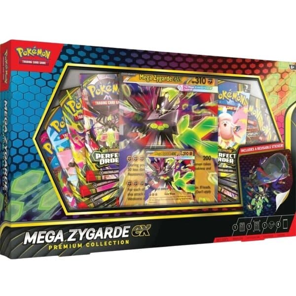[Rip & Ship Exclusive] Pokemon Mega Zygarde Ex Premium Collection