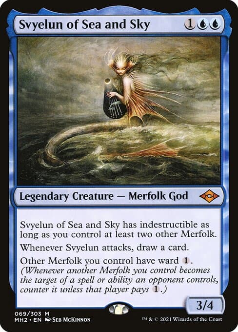 Modern Horizons 2 – 69 – Svyelun of Sea and Sky – Mythic – U – Non-foil