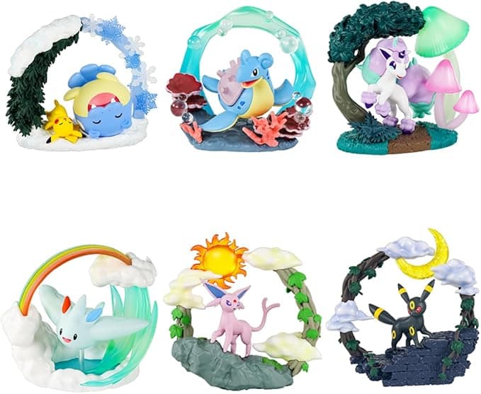 Rement Pokemon Circular Diorama Collection – Random Box