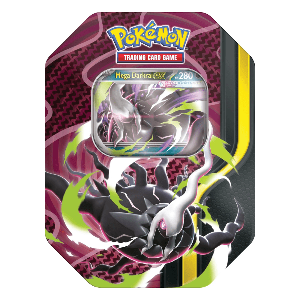 Mega Forces Mega Darkrai ex Tin
