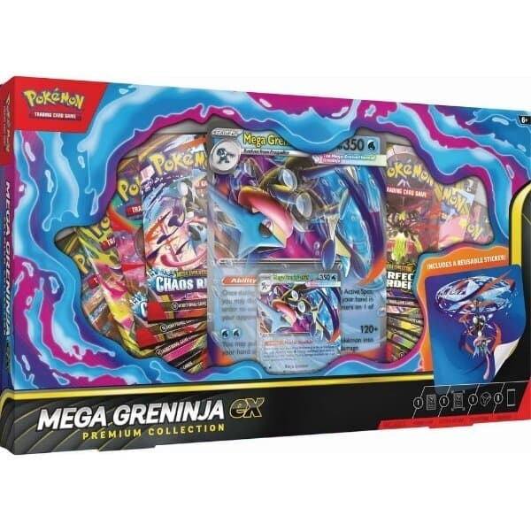Mega Greninja ex Collection Box