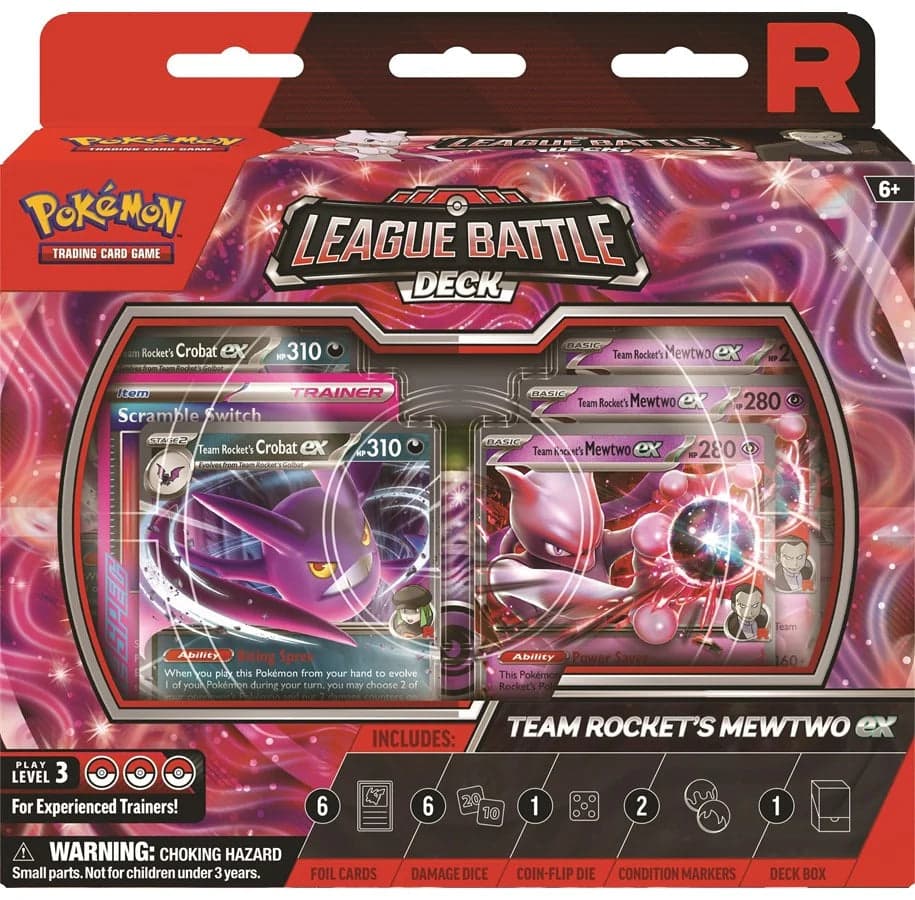 Team Rocket's Mewtwo EX League Battle Deck
