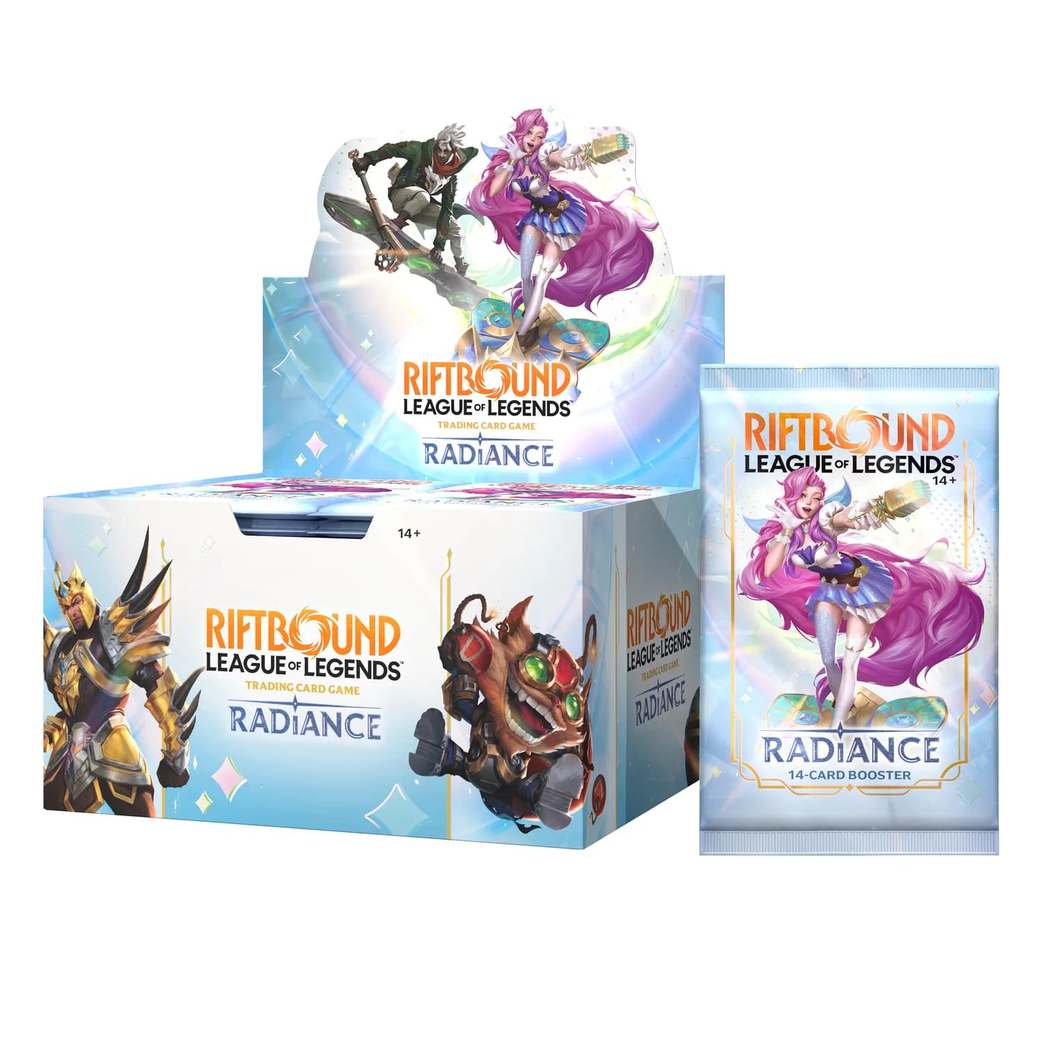 Riftbound: League of Legends Radiance Booster Display (24 Boosters)