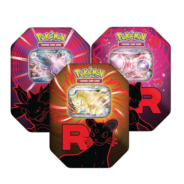 Team Rocket Fall 2025 Tins – 3 stk bundle