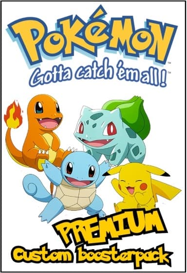 Custom booster pack PREMIUM