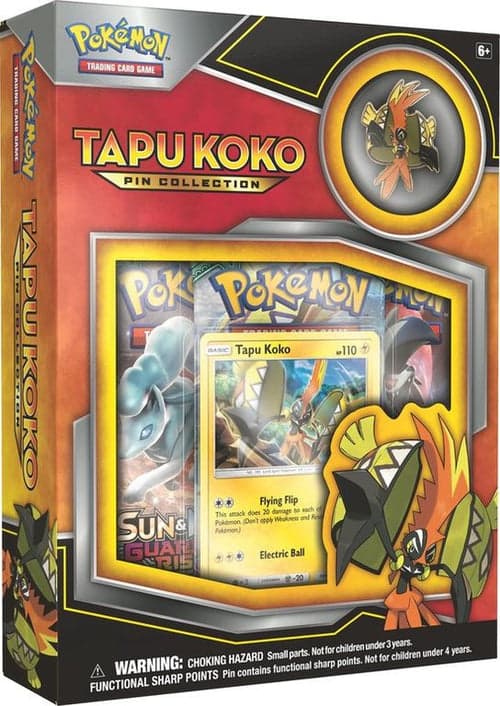 Tapu Koko Pin Collection