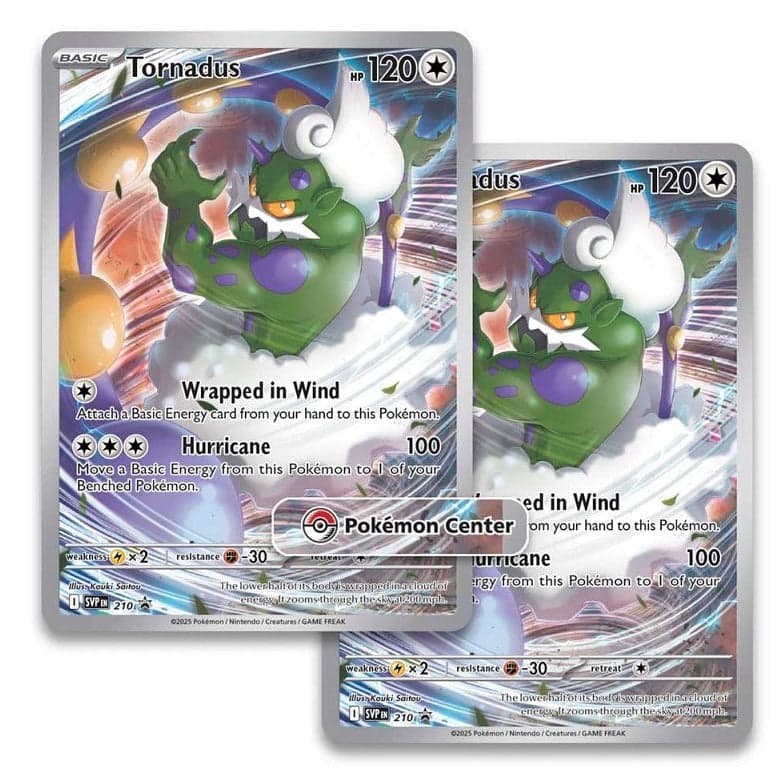Center Stamped Tornadus SVP210 Promo