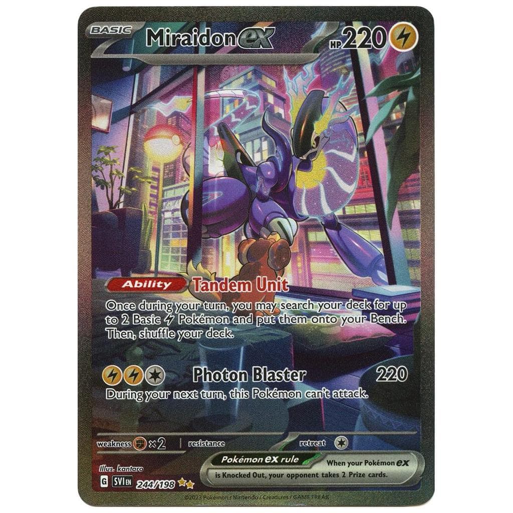 Scarlet Violet Base Single Card (Miraidon)