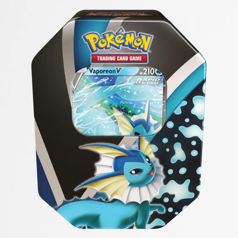 Tin Box Vaporeon V – Fall 2021