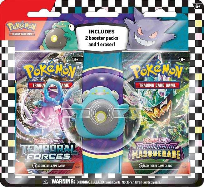 Bellibolt Back to School Eraser Blister Pack