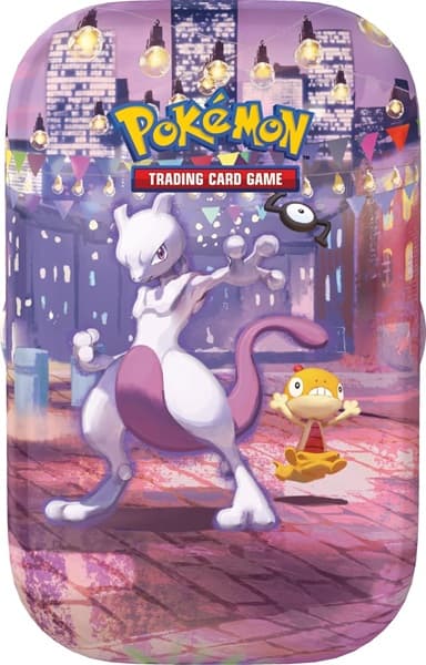 Celebration Collection 30Th Mini Tin (Mewtwo & Scraggy – Night)