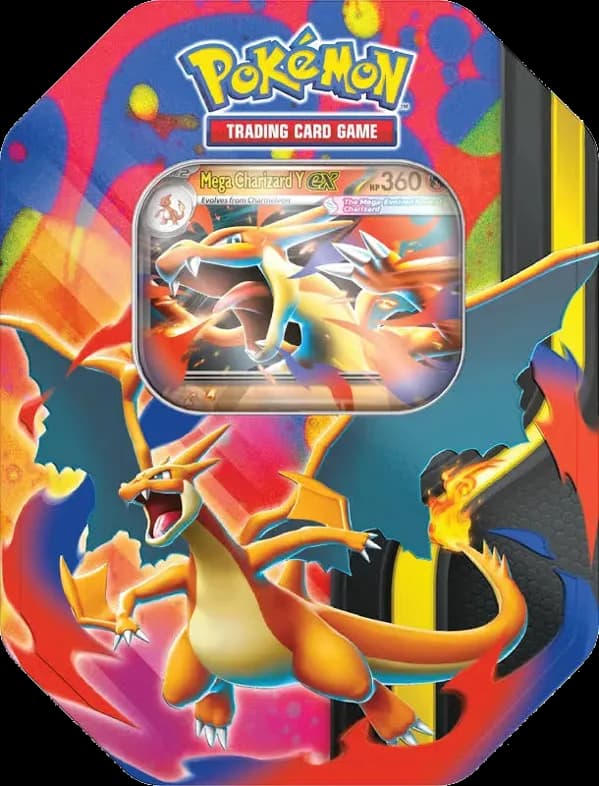 Mega Charizard Y ex Tin