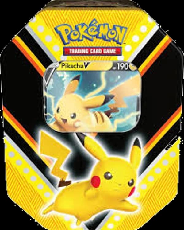 Pikachu Ex Battle Heart Collector Tin