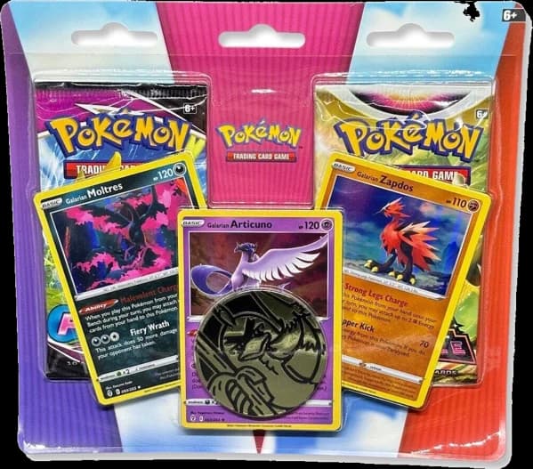 Enhanced 2-Pack Blister Galarian Birds