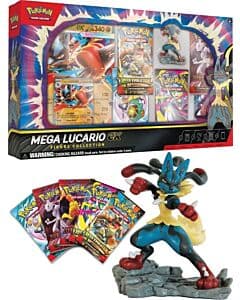 Mega Lucario EX – samleboks med figur og kort