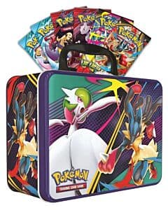 Collector Chest 2025 – Lucario & Gardevoir Samle-eske med 6 boosterpakker