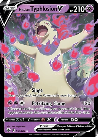 Hisuian Typhlosion V 053