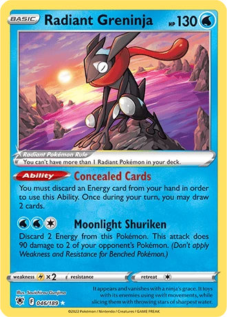 Radiant Greninja 046