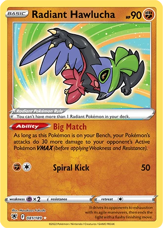 Radiant Hawlucha 081