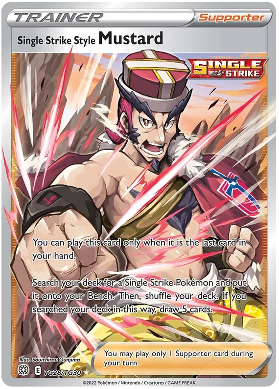 Single Strike Style Mustard TG28