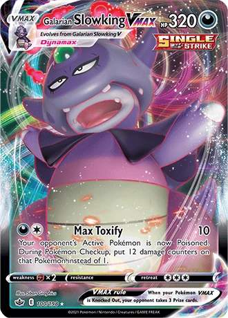 Galarian Slowking Vmax 100