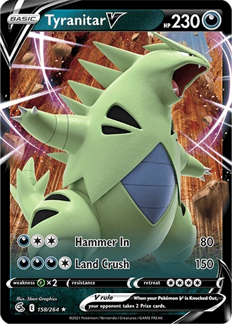 Tyranitar V 158