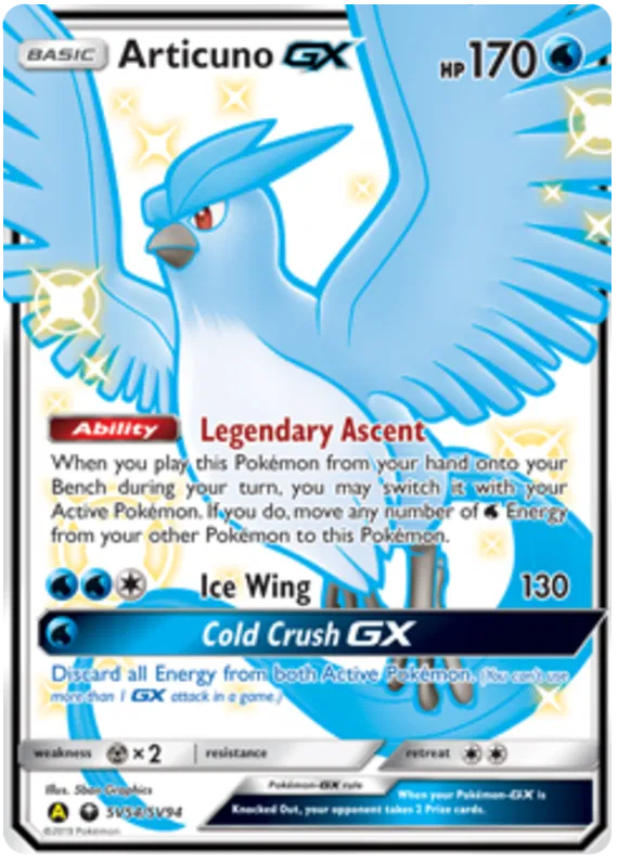 Articuno GX SV54