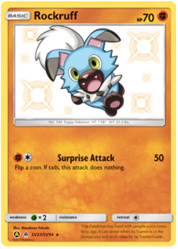 Rockruff SV23