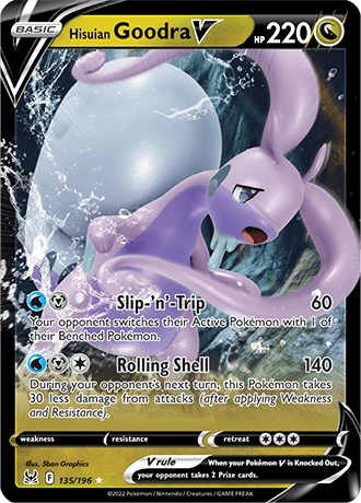 Hisuian Goodra V 135