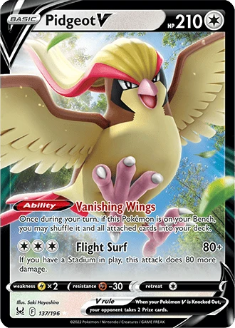 Pidgeot V 137