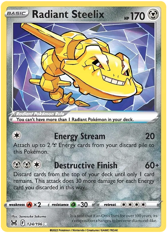 Radiant Steelix 124