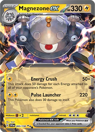 Magnezone EX 065 Scarlet And Violet