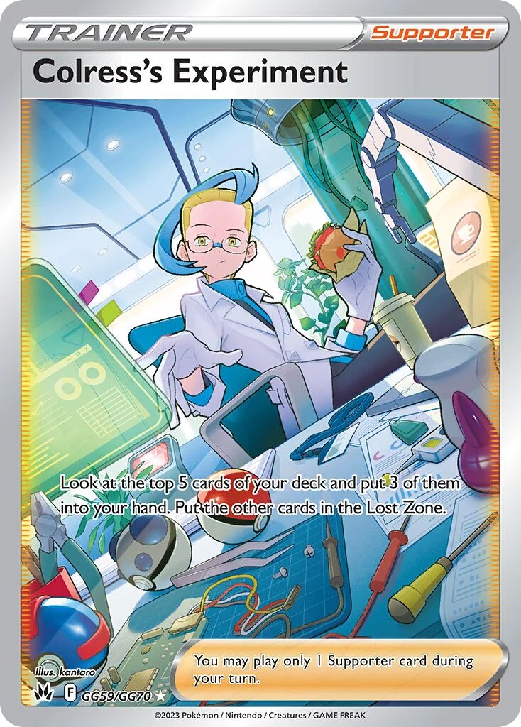 Colress’s Experimemt GG59 GG70