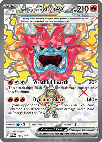 Hearthflame Mask Ogerpon Ex 192