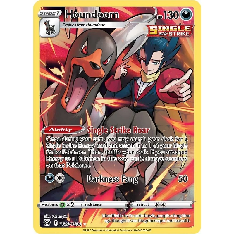 Houndoom TG10 TG30 Trainer Gallery