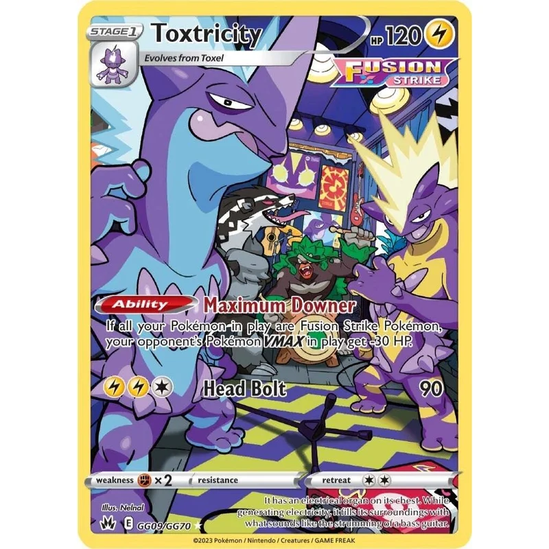 Toxtricity GG09 GG70 Galarian Gallery