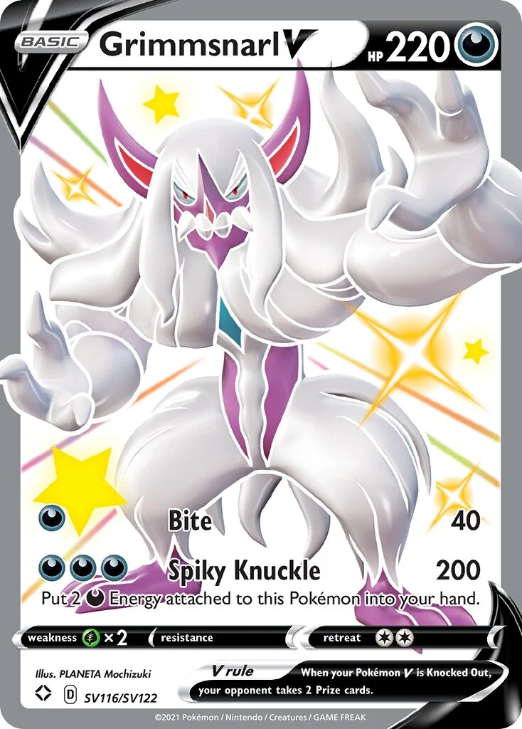 Grimmsnarl V SV116 SV122