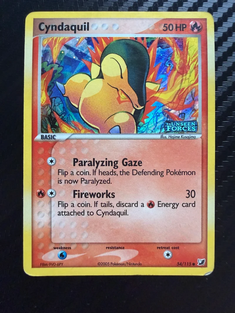 Cyndaquil Stamped