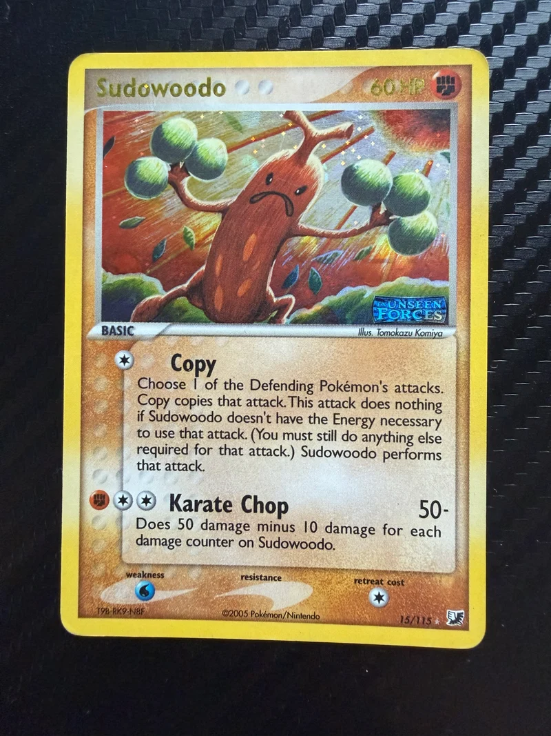 Sudowoodo Stamped