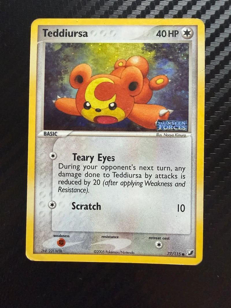 Teddiursa Stamped