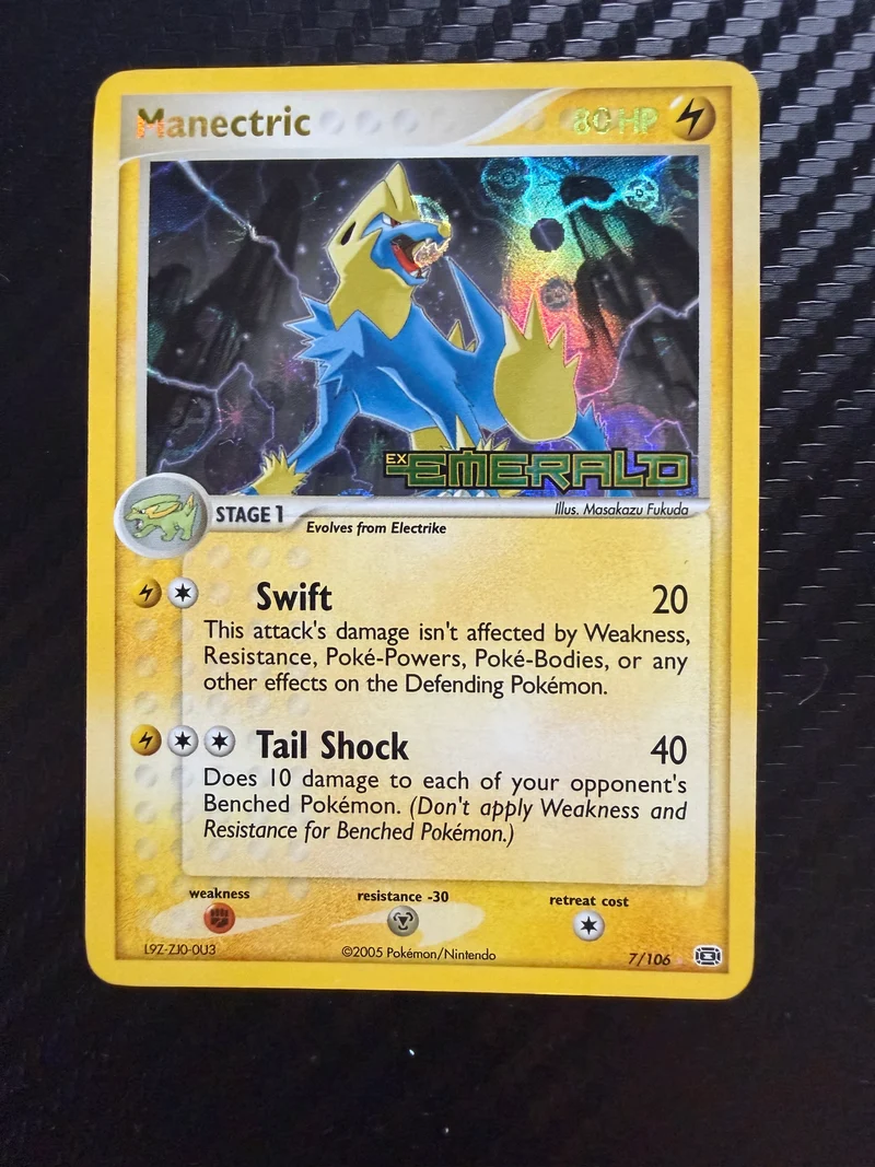 Manectric Stamped