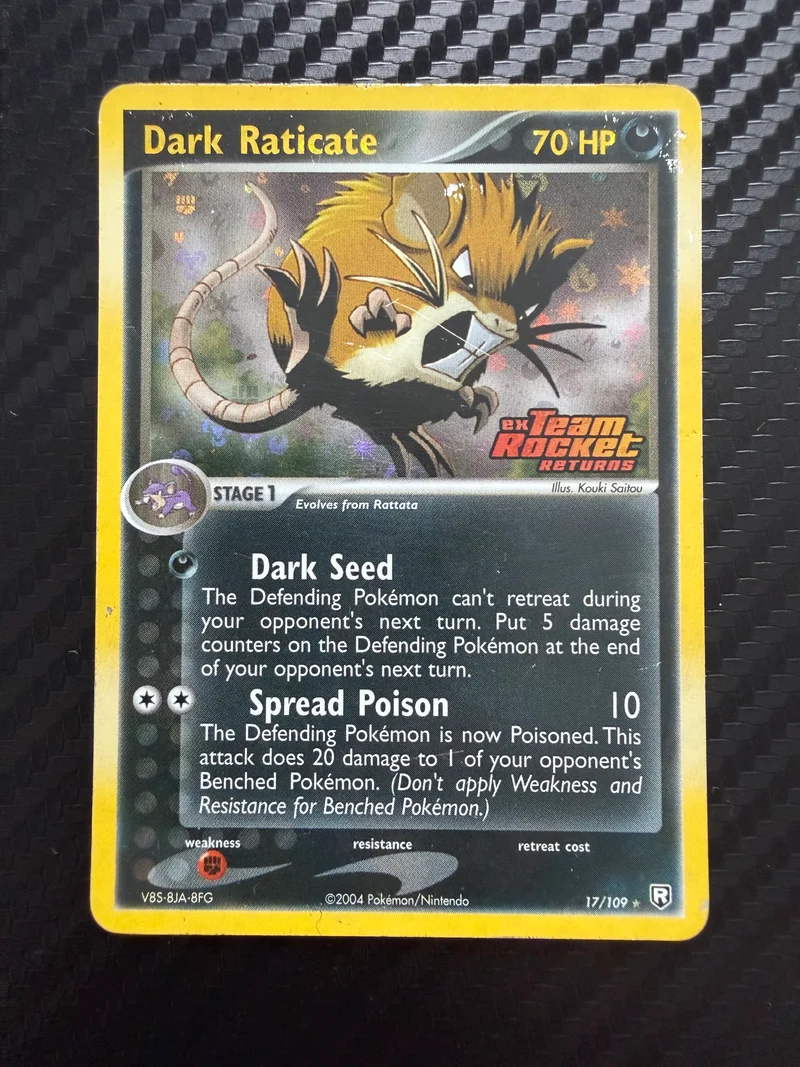 Dark Raticate Stamped