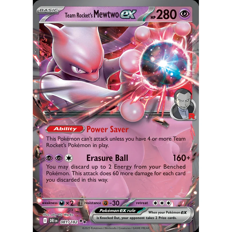 Team Rocket’s Mewtwo ex