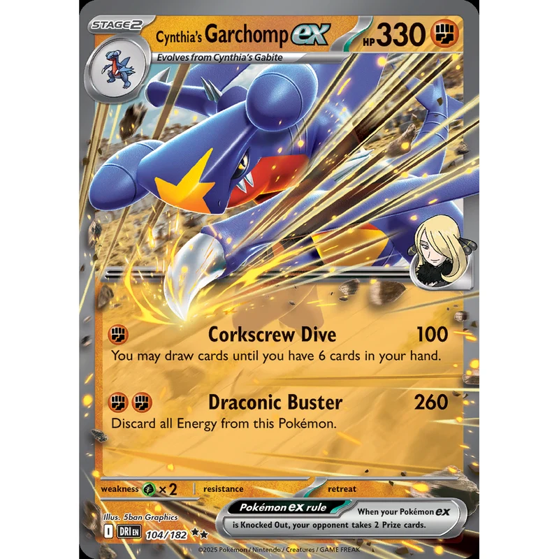 Cynthia’s Garchomp ex