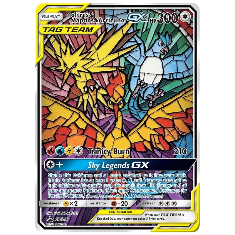 Moltres & Zapdos & Articuno Team GX