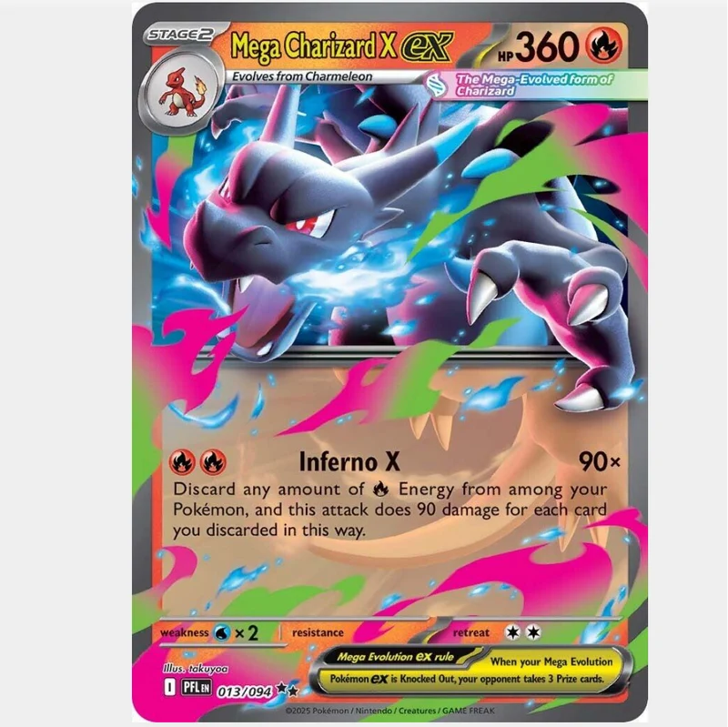 Mega Charizard X Phantasmal Flames